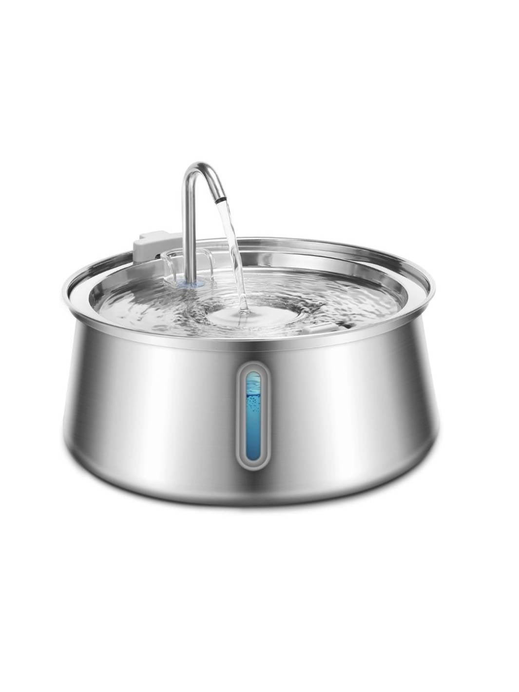 Large Capacity Pet Water Fountain | Large Stainless Steel Dog Water Fountain | Automatic Water Feeder
